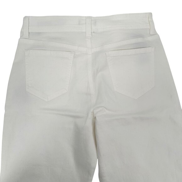 NWT Buffalo Brigette High-Rise Soft Stretch White Crop Pants Size 12/32 - Picture 5 of 12